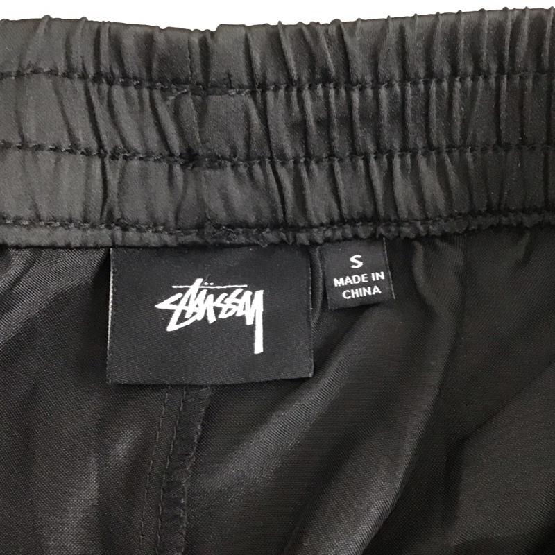 ステューシー STUSSY パンツ ショートパンツ ワイドパンツ カジュアルパンツ ワークパンツ S 無地 黒 / ブラック / メンズ USED 古着 中古 10131301