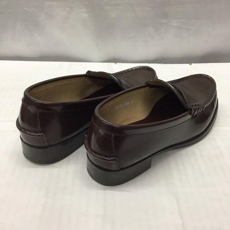 HARUTA HARUTA ローファー ローファー 3048 コインローファー 22EEE 箱有 22.0cm 無地 茶 / ブラウン / レディース USED 古着 中古 10121060