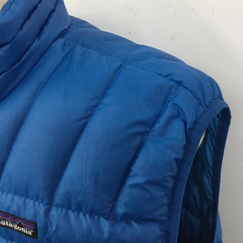 パタゴニア patagonia ベスト ベスト 84621FA12 ダウン L ロゴ、文字 青 / ブルー / メンズ USED 古着 中古 10119744