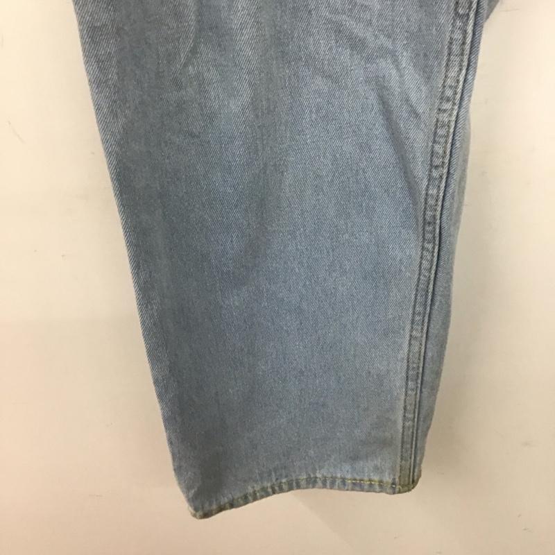 ビームス BEAMS パンツ デニム、ジーンズ デニムパンツ ワイドパンツ カジュアルパンツ S 無地 インディゴ / インディゴ / メンズ USED 古着 中古 10132097