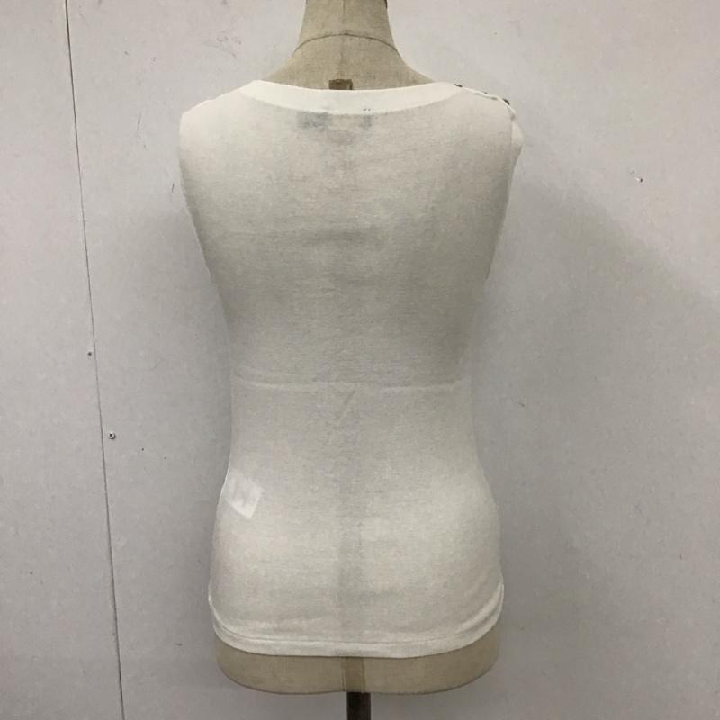 ポロラルフローレン POLO RALPH LAUREN タンクトップ タンクトップ タンクトップ ノースリーブカットソー XS 無地 白 / ホワイト / レディース USED 古着 中古 10115967