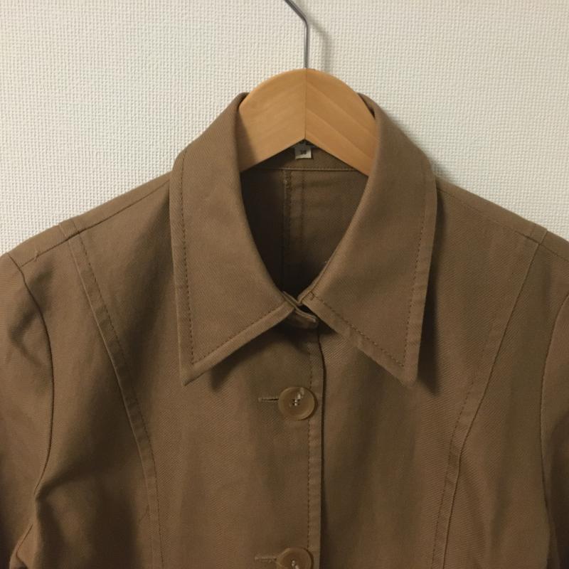 ニジュウサンク 23区 ジャケット、上着 ジャケット、ブレザー 38 無地 茶 / ブラウン / レディース USED 古着 中古 10013697