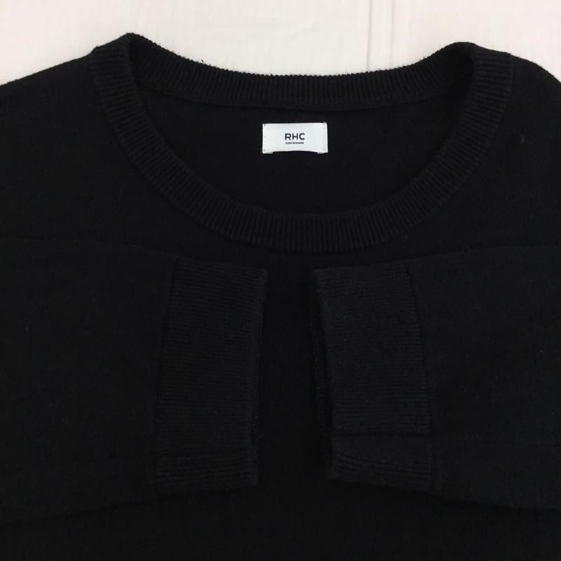 ロンハーマン Ron Herman ニット、セーター 長袖 L 無地 黒 / ブラック / メンズ USED 古着 中古 10137586