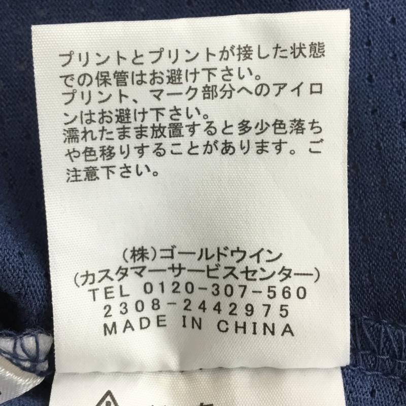 ザノースフェイス THE NORTH FACE Tシャツ 半袖 NT32471 Run Mesh Half Dome Tee XL ロゴ、文字 青 / ブルー / メンズ USED 古着 中古 10136800