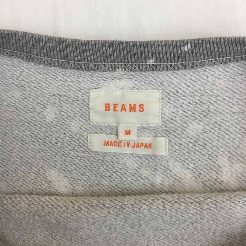 ビームス BEAMS トレーナー 長袖 BEAMS×RICKSON S M 灰 / グレー / メンズ USED 古着 中古 10110358
