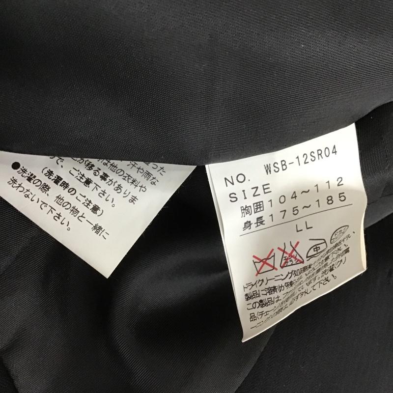 ロエン ROEN ベスト ベスト ストライプベスト カジュアルベスト 前開ベスト スーツ LL ストライプ 黒 / ブラック / メンズ USED 古着 中古 10104774