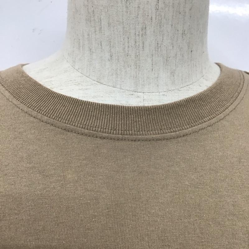 カーハート Carhartt Tシャツ 半袖 半袖カットソー プリントTシャツ クルーネックカットソー L ロゴ、文字 ベージュ / ベージュ / メンズ USED 古着 中古 10107988