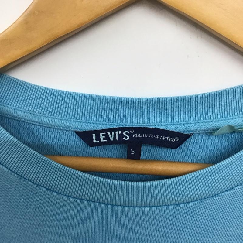 リーバイス Levi s Tシャツ 長袖 S 無地 水色 / ライトブルー / レディース USED 古着 中古 10133251