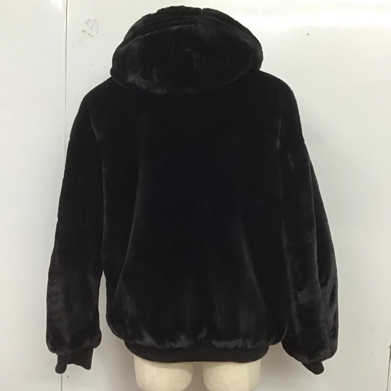 ザラ ZARA ジャケット、上着 ジャンパー、ブルゾン ジップアップジャケット ジャンパー リバーシブル パーカージャケット アウター XL 無地 黒 / ブラック /  メンズ USED 古着 中古 10124714