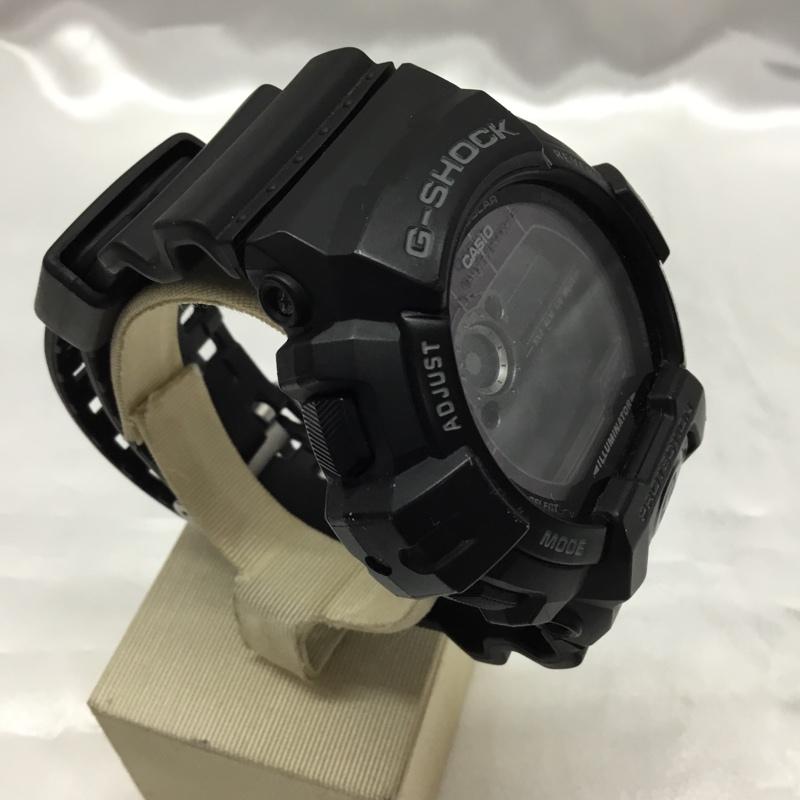 ジーショック G-SHOCK 腕時計 デジタル GW-8900A 電波時計 タフソーラー ロゴ、文字 黒 / ブラック / メンズ USED 古着 中古 10109390