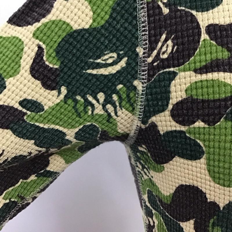 アベイシングエイプ A BATHING APE カットソー 長袖 長袖カットソー クルーネックカットソー ロングスリーブカットソー プリントTシャツ XXS プリント マルチカラー / マルチカラー / レディース USED 古着 中古 10117496