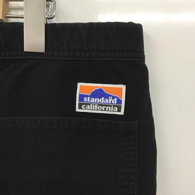 スタンダード カリフォルニア STANDARD CALIFORNIA パンツ ワークパンツ、ペインターパンツ ワークパンツ ワイドパンツ カジュアルパンツ M 無地 黒 / ブラック / メンズ USED 古着 中古 10130666