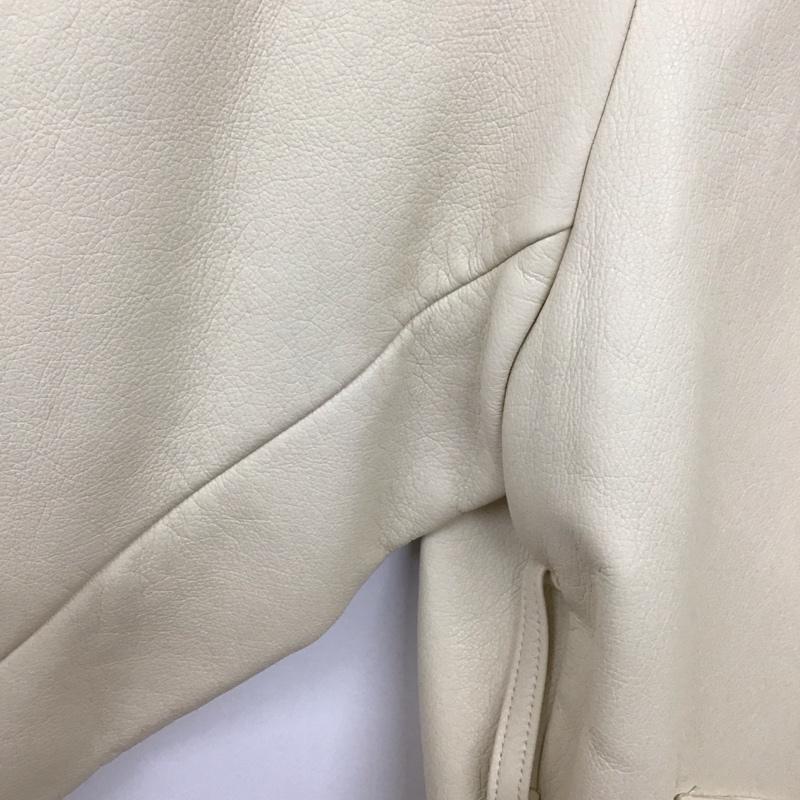 マウジー MOUSSY コート コート一般 010DAG30-7100 20AW LEATHERBALCOLLARCOAT ロングコート 1 無地 ベージュ / ベージュ / レディース USED 古着 中古 10136024