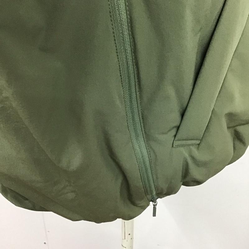マウジー MOUSSY ジャケット、上着 ダウンジャケット 010faw30-5900 HOODEDMIDDLEPUFFERジャケット ジップアップジャケット アウター 2 無地 カーキ / カーキ / レディース USED 古着 中古 10119062
