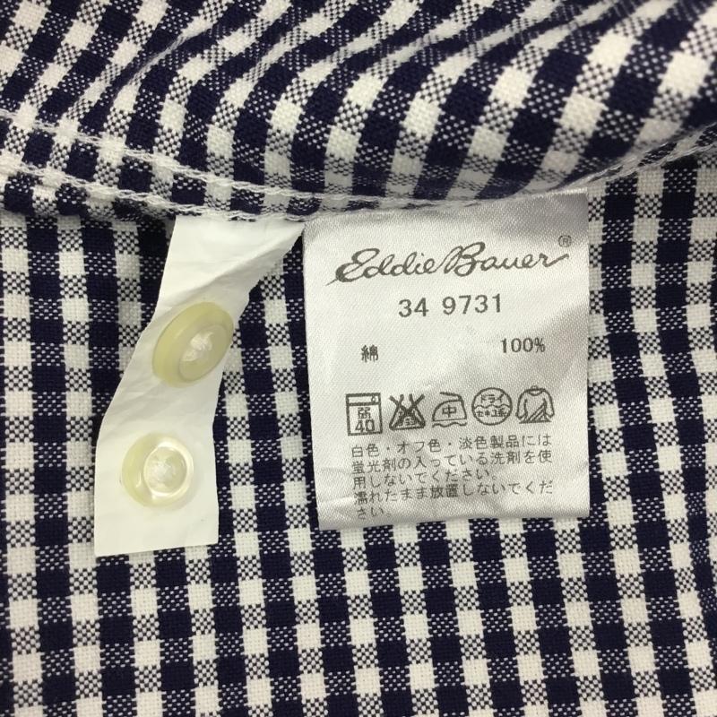 エディーバウアー Eddie Bauer シャツ、ブラウス 長袖 長袖シャツ カラーシャツ ポケットシャツ 長袖カットソー チェックシャツ S チェック マルチカラー / マルチカラー / メンズ USED 古着 中古 10115114