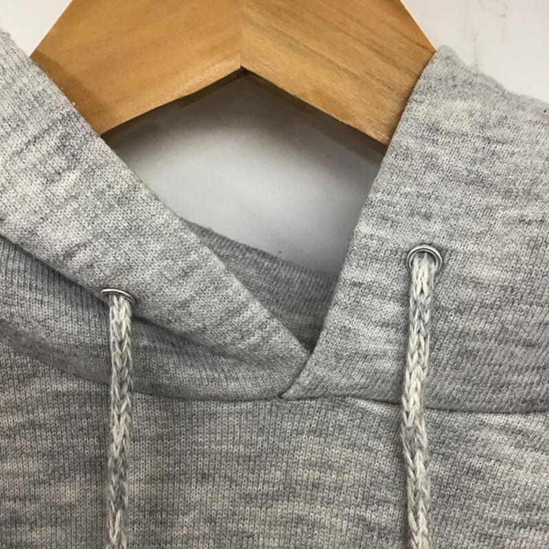 アディダス adidas パーカー 長袖 長袖パーカー プルオーバーパーカー スウェット XL ロゴ、文字 灰 / グレー / メンズ USED 古着 中古 10138966