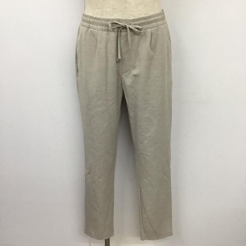 ザラ ZARA ボトムス ボトムス 0706 445 809 ジョガーパンツ イージーパンツ L 無地 グレージュ / グレージュ / メンズ USED 古着 中古 10109540