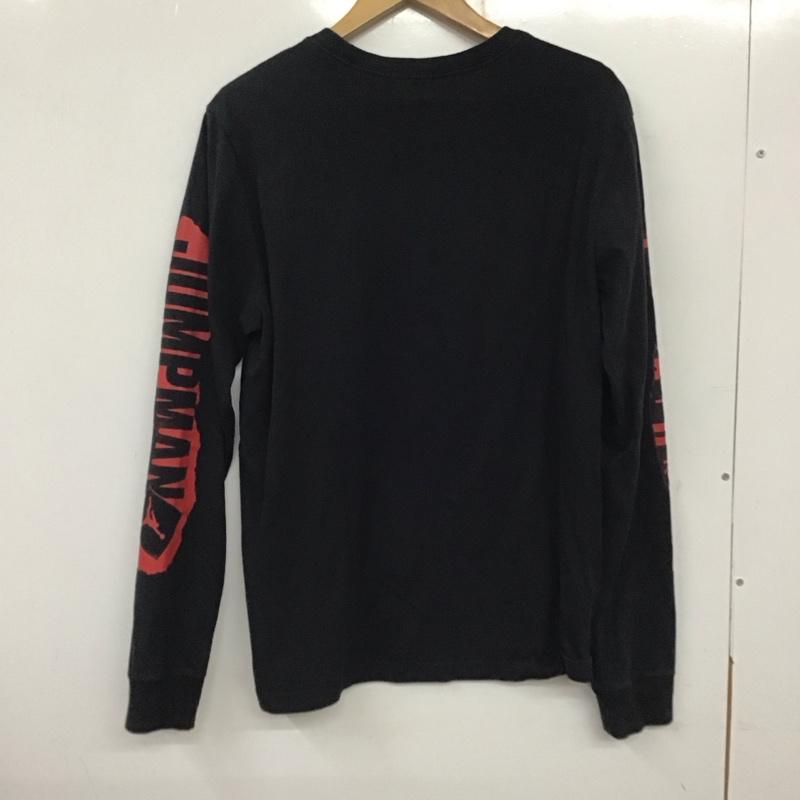 エアジョーダン AIR JORDAN Tシャツ 半袖 da9882-010 ジョーダンブランドJMFLTLSクルー 長袖カットソー プリントTシャツ XL ロゴ、文字 黒 / ブラック / メンズ USED 古着 中古 10137027