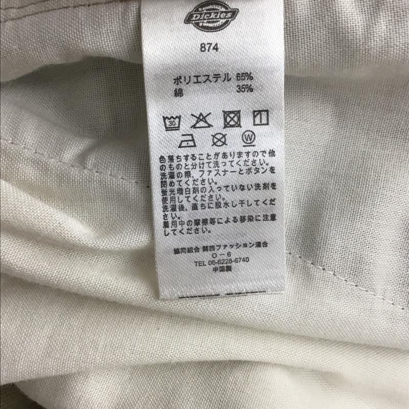 ディッキーズ Dickies パンツ ワークパンツ、ペインターパンツ 34 無地 ベージュ / ベージュ / メンズ USED 古着 中古 10130028