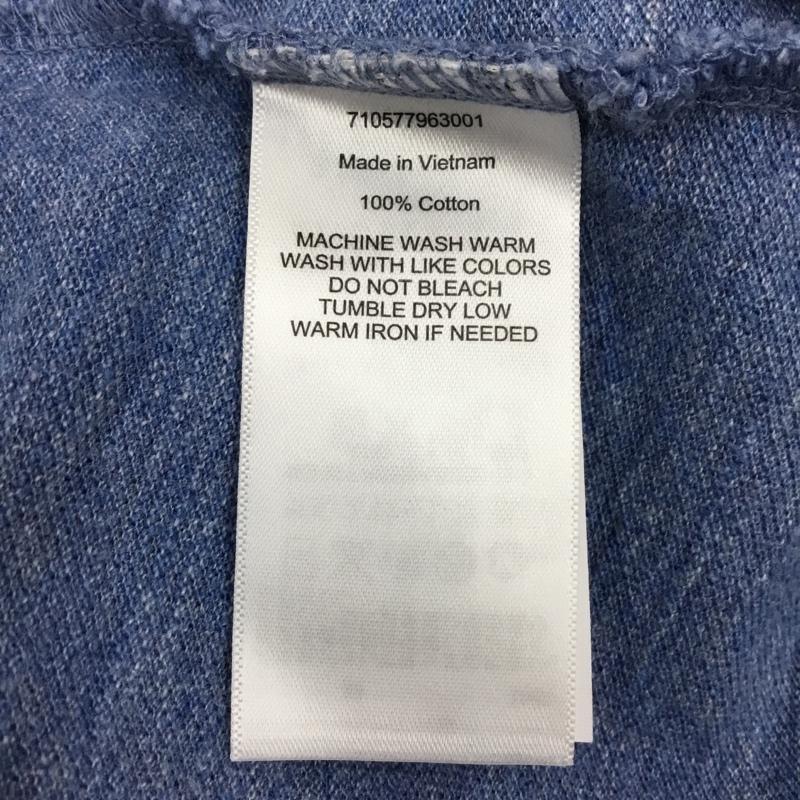 ポロラルフローレン POLO RALPH LAUREN ポロシャツ 長袖 長袖ポロシャツ カラーシャツ ロングスリーブカットソー M ロゴ、文字 青 / ブルー / メンズ USED 古着 中古 10119409