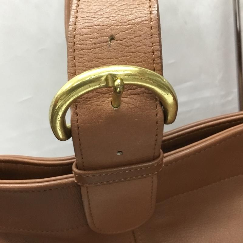 コーチ COACH トートバッグ トートバッグ 4082 オールドコーチ 無地 茶 / ブラウン / レディース USED 古着 中古 10107597
