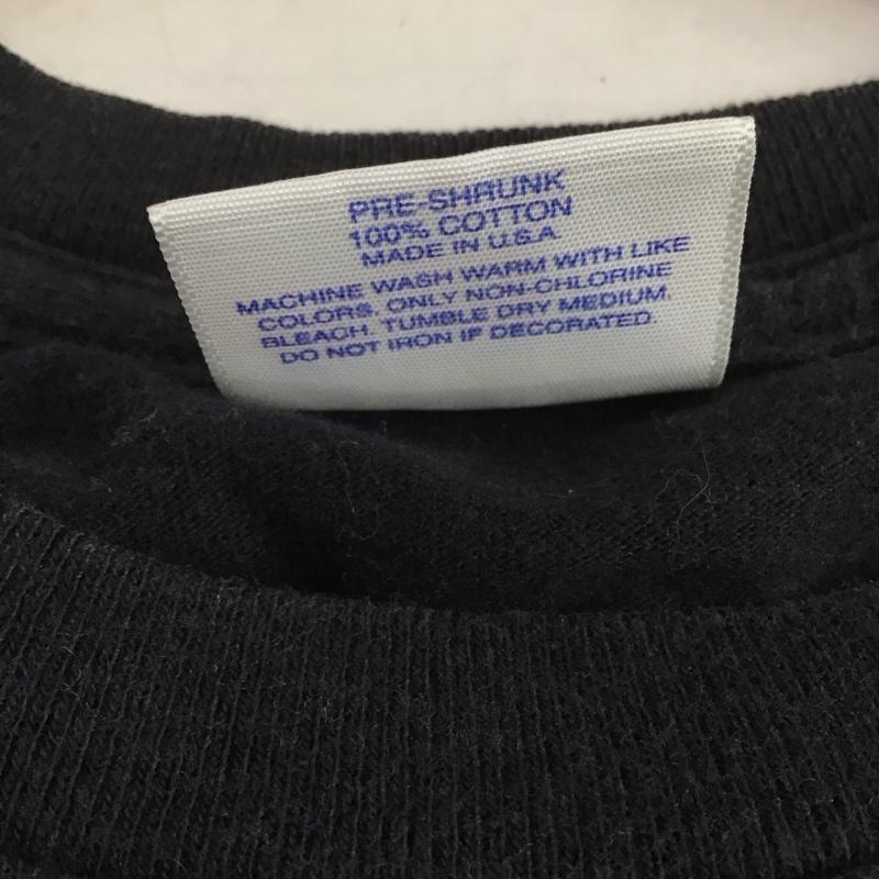 シュプリーム Supreme カットソー 長袖 FallWinter2015 CommeDesGarconsShirt コラボ 長袖カットソー プリントTシャツ S ロゴ、文字 黒 / ブラック / メンズ USED 古着 中古 10138712