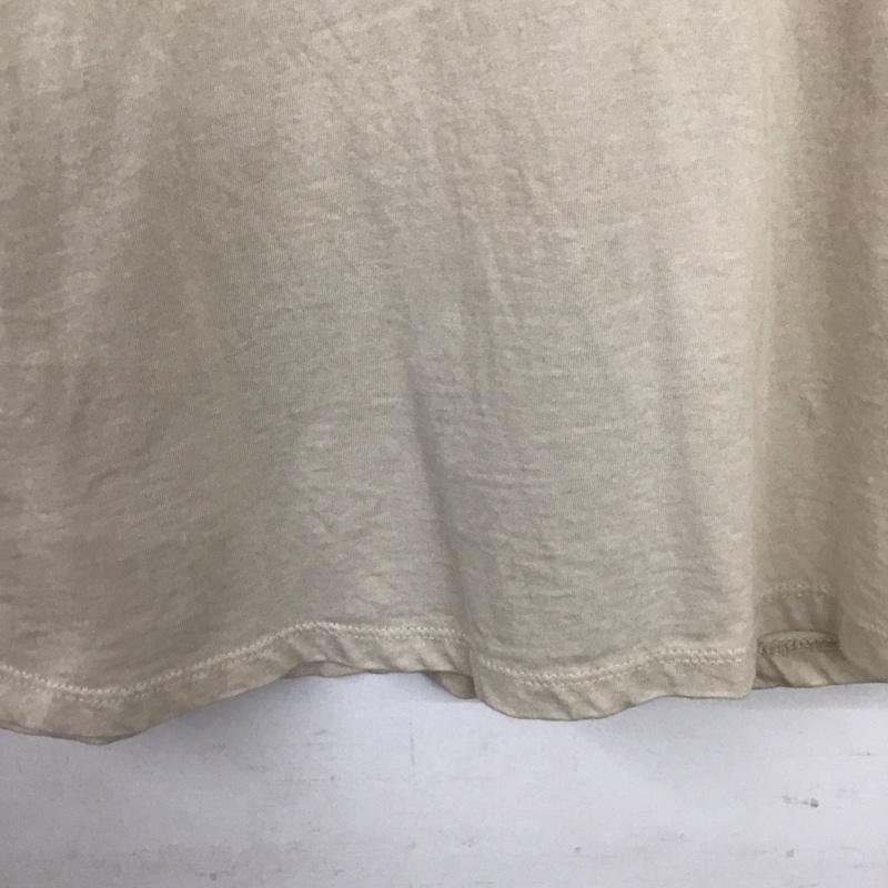 ローリーズファーム LOWRYS FARM カットソー 半袖 FREE 無地 ベージュ / ベージュ / レディース USED 古着 中古 10133498