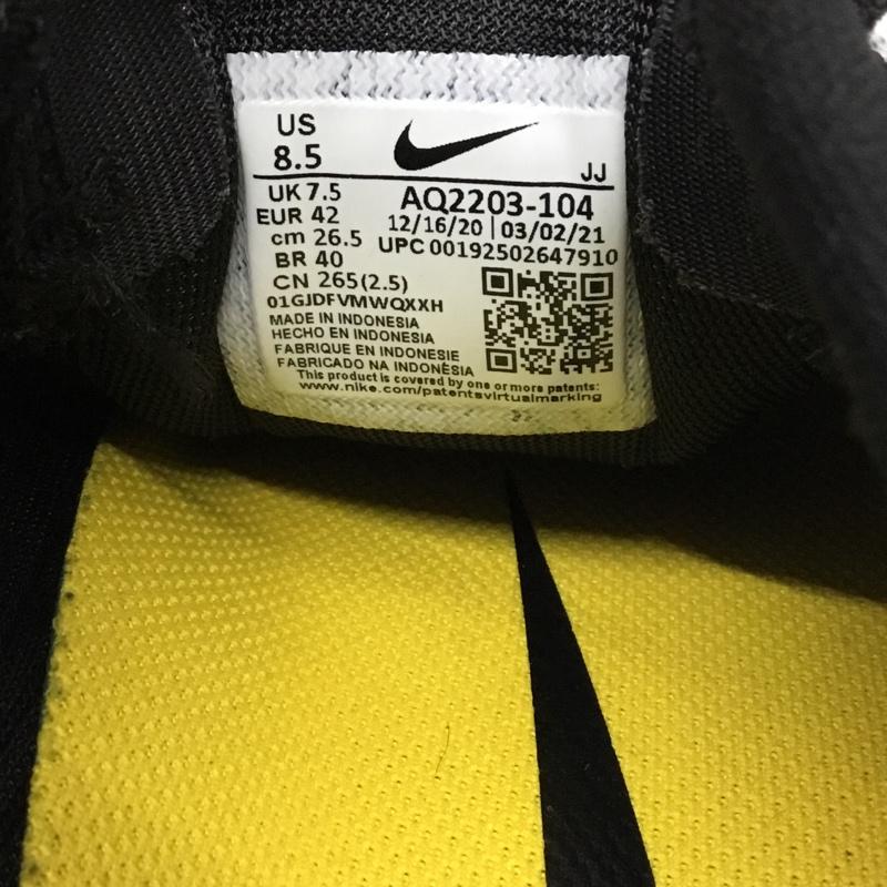 ナイキ NIKE スニーカー スニーカー AQ2203-104 AIR ZOOM PEGASUS 26.5cm 26.5cm ロゴ、文字 マルチカラー / マルチカラー / メンズ USED 古着 中古 10110482
