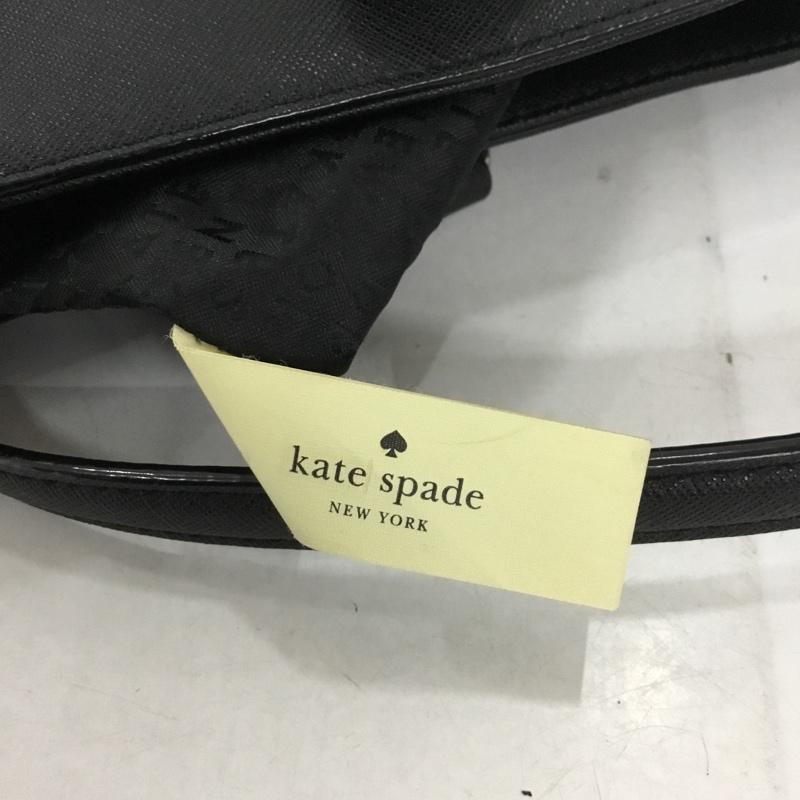 ケイトスペード Kate Spade トートバッグ トートバッグ WKRU4094 レザー ロゴ、文字 黒 / ブラック / レディース USED 古着 中古 10133918
