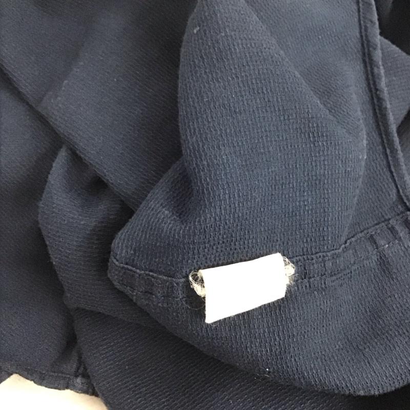チャップス CHAPS シャツ、ブラウス 半袖 半袖シャツ 無地シャツ ボタンダウンシャツ XL 無地 紺 / ネイビー / メンズ USED 古着 中古 10141906