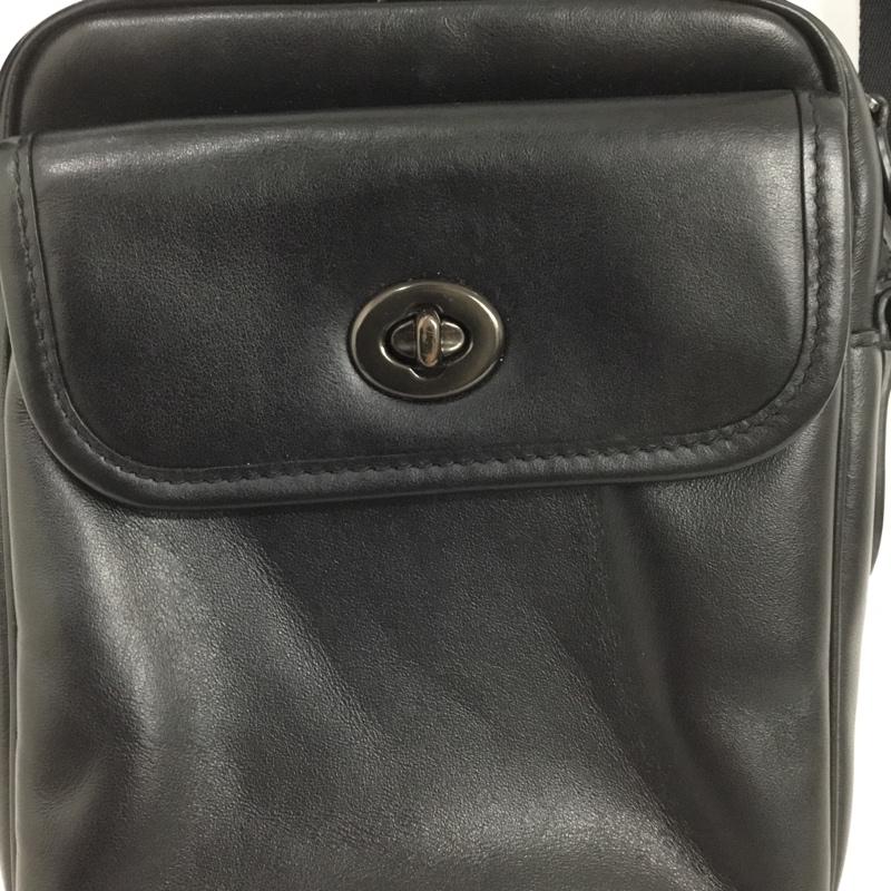 コーチ COACH ショルダーバッグ ショルダーバッグ C1269 ヘリテージ 無地 黒 / ブラック / メンズ USED 古着 中古 10124169
