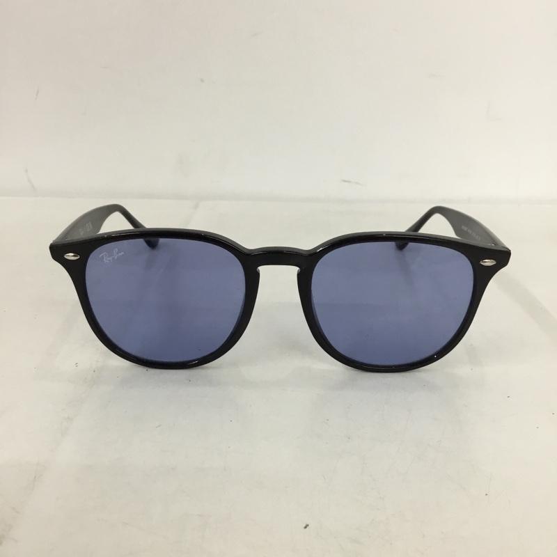 レイバン Ray-Ban めがね・サングラス サングラス RB4259F カラーレンズ ブルーレンズ ロゴ、文字 黒 / ブラック / メンズ USED 古着 中古 10148884