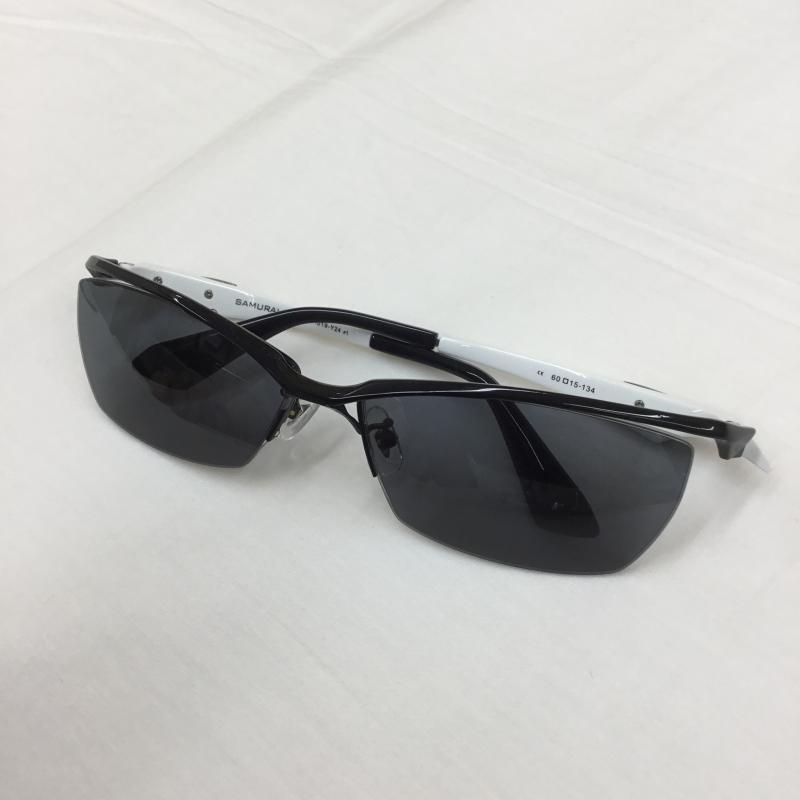 ユーズドクロージング used clothes めがね・サングラス サングラス SAMURAI SHO サムライ翔 SP-019-Y24 黒 / ブラック / X 白 / ホワイト / メンズ USED 古着 中古 10097245