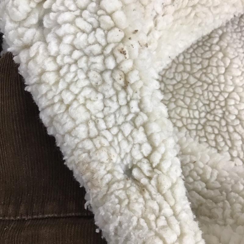 リーバイス Levi s ジャケット、上着 ジャケット、ブレザー コーデュロイ 裏ボア 38 無地 茶 / ブラウン / メンズ USED 古着 中古 10110954