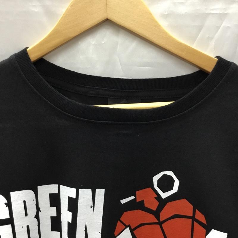 古着 USED Tシャツ 半袖 半袖カットソー プリントTシャツ クルーネックカットソー バンドTシャツ L プリント 黒 / ブラック / メンズ USED 古着 中古 10106932