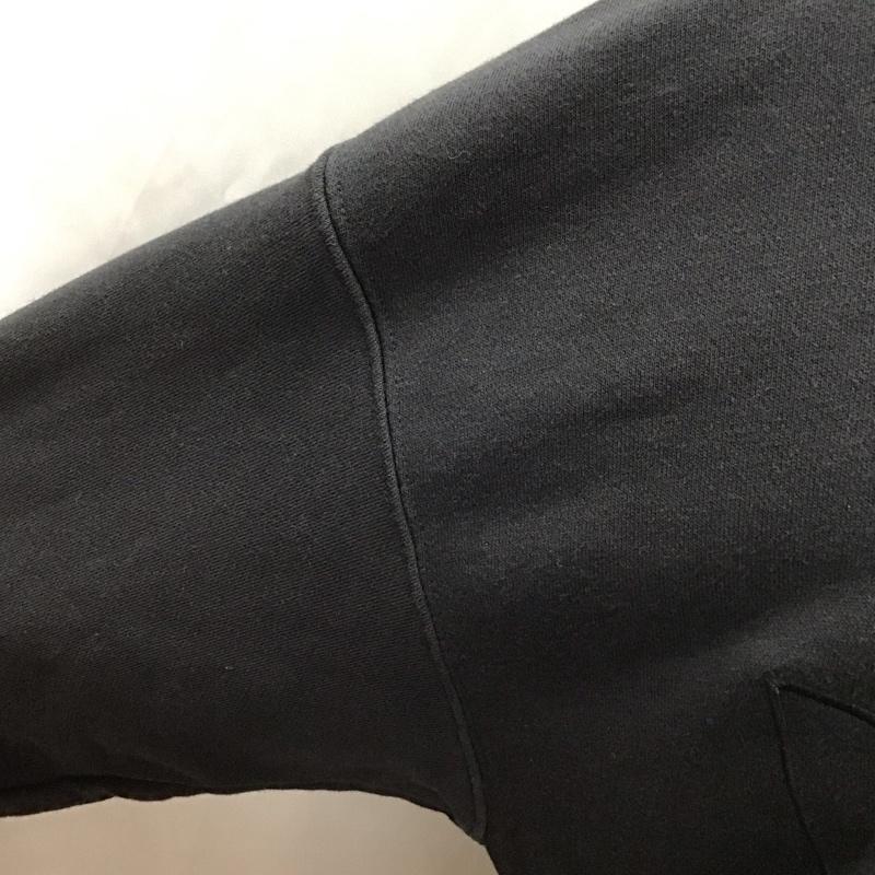 アディダス adidas トレーナー 長袖 du9852 長袖トレーナー スウェット クルーネックカットソー M ロゴ、文字 黒 / ブラック / メンズ USED 古着 中古 10116182