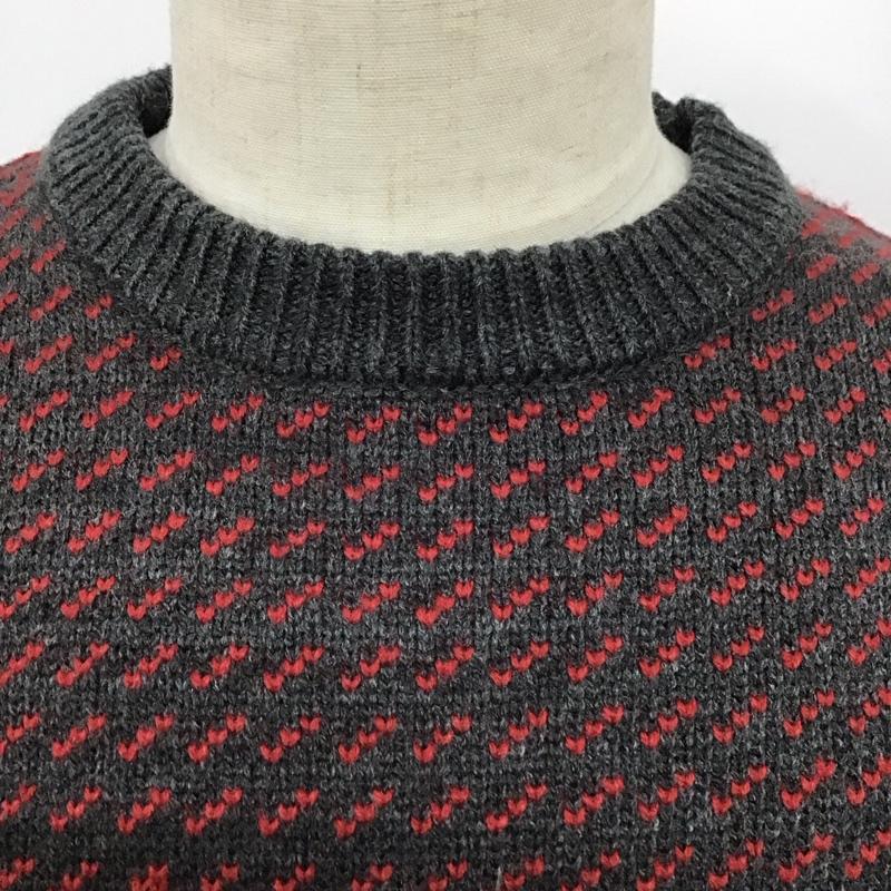 マコバ MACOBER ニット、セーター 長袖 長袖ニットカットソー ニット セーター クルーネックニット 刺繍 マルチカラー / マルチカラー / メンズ USED 古着 中古 10124261
