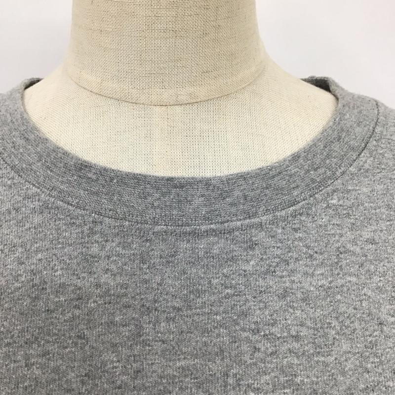 ザノースフェイス THE NORTH FACE Tシャツ 半袖 NTW32248 ヌプシコットンTee L ロゴ、文字 灰 / グレー / レディース USED 古着 中古 10116192