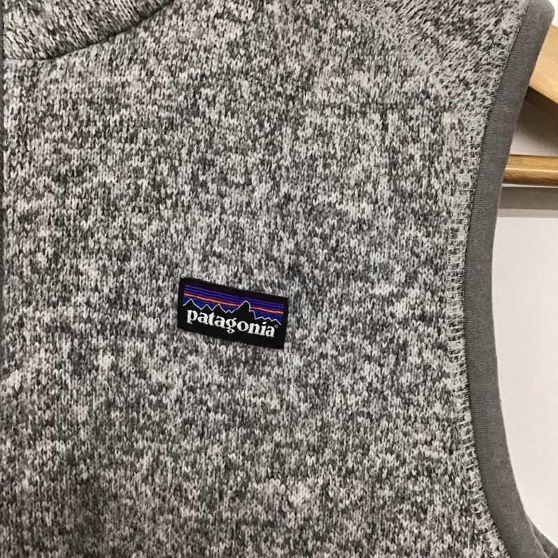 パタゴニア patagonia ベスト ベスト M 無地 灰 / グレー / レディース USED 古着 中古 10128284