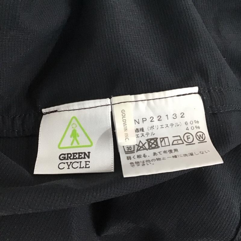 ザノースフェイス THE NORTH FACE ジャケット、上着 ジャンパー、ブルゾン ジップアップジャケットパーカー アウター XL ロゴ、文字 黒 / ブラック / メンズ USED 古着 中古 10141686