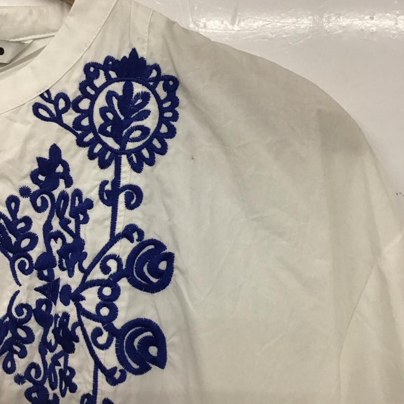 ザラ ZARA ワンピース ミニスカート 4786/282/250 刺しゅう入りミニワンピース S 刺繍 白 / ホワイト /  レディース USED 古着 中古 10133644