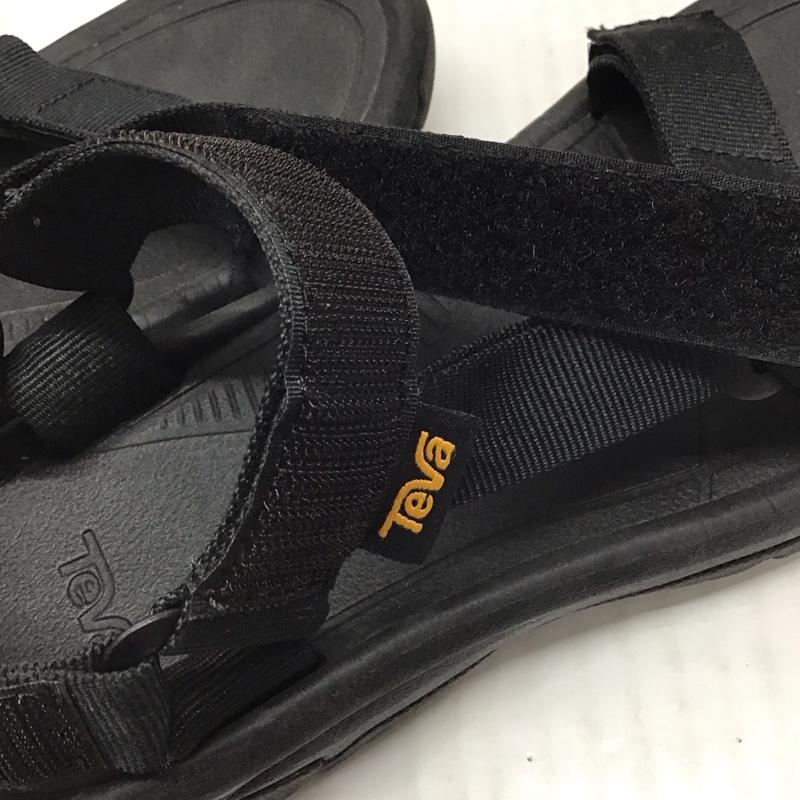 テバ Teva サンダル サンダル F27019C 1019234 HURRICANE XLT2 25cm 25.0cm ロゴ、文字 黒 / ブラック / レディース USED 古着 中古 10116456