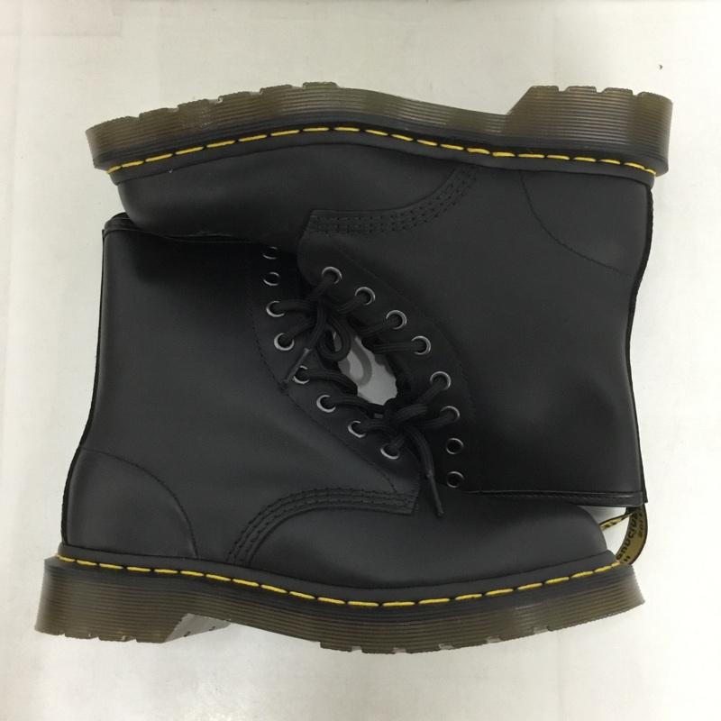 ドクターマーチン Dr.Martens ブーツ 一般 11822 8ホール レースアップブーツ UK4 US:6 無地 黒 / ブラック / レディース USED 古着 中古 10138545