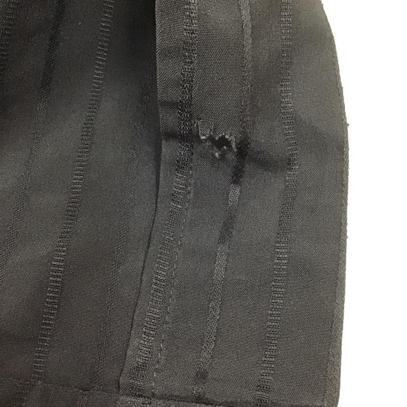 ドマーニ domani シャツ、ブラウス 半袖 半袖シャツ カラーシャツ カジュアルシャツ L ストライプ 黒 / ブラック / メンズ USED 古着 中古 10111326