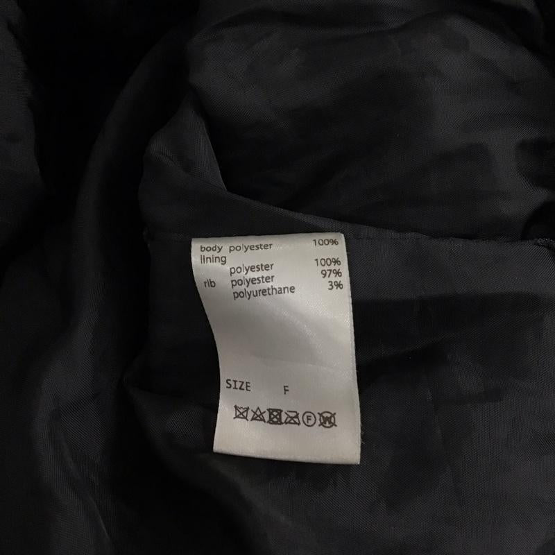 ダンケシェーン DANKE SCHON ジャケット、上着 ジャンパー、ブルゾン FREE 無地 黒 / ブラック / メンズ USED 古着 中古 10108376