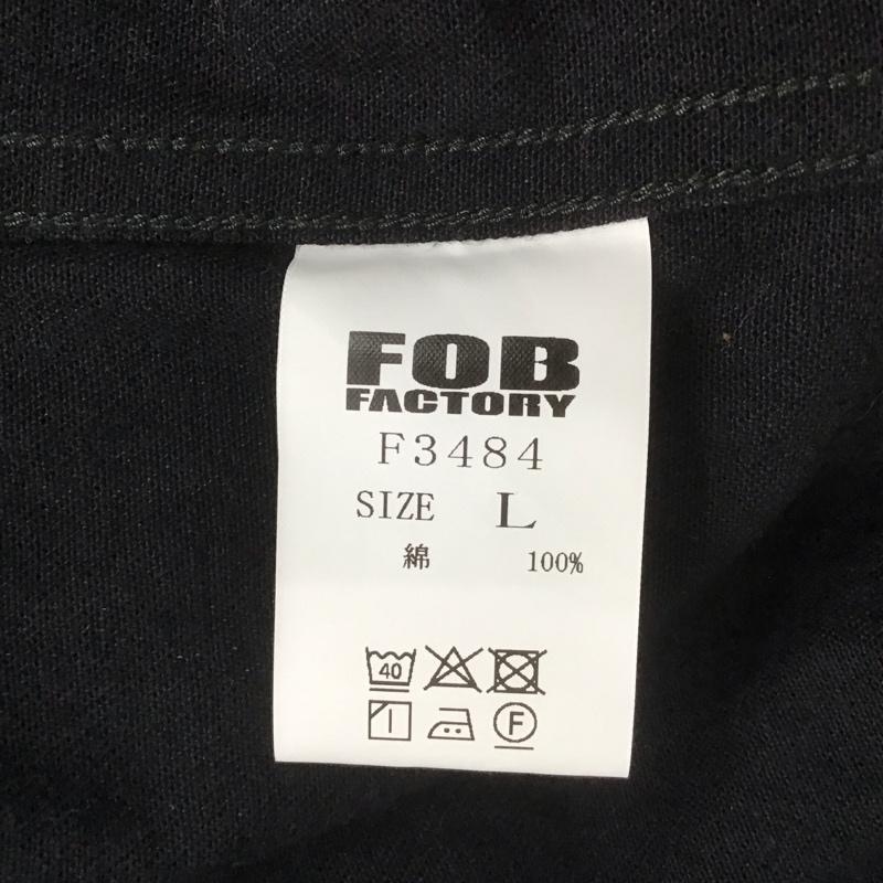 エフオービーファクトリー FOB FACTORY ジャケット、上着 ジャケット、ブレザー F3484 セルヴィッチデニムコールマイナーシャツ 長袖シャツジャケット カラージャケット 3 無地 黒 / ブラック / メンズ USED 古着 中古 10107127