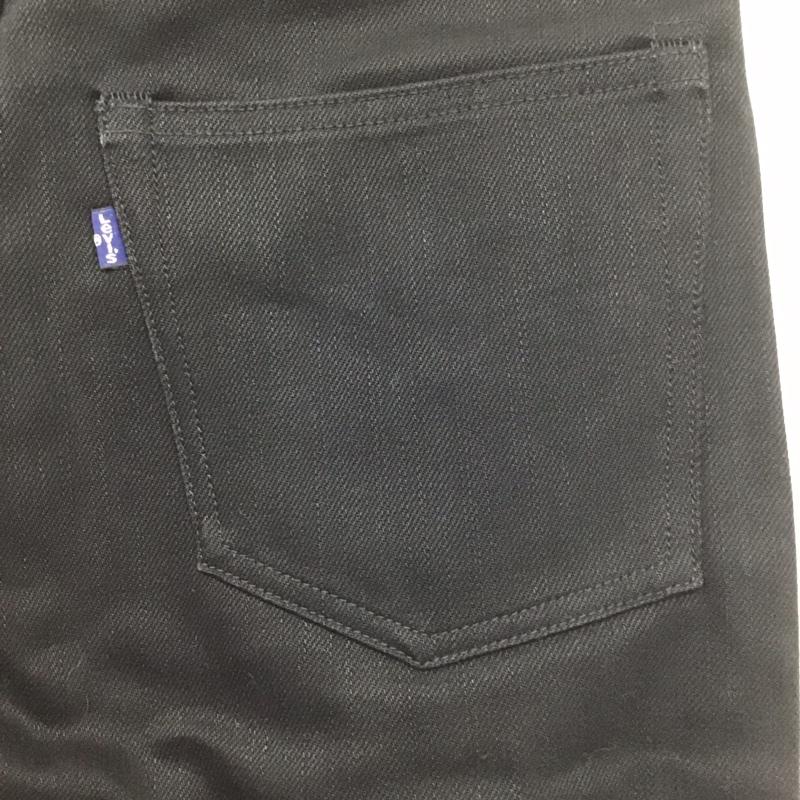 リーバイスメイドアンドクラフテッド Levi s Made & Crafted パンツ デニム、ジーンズ デニムパンツ スリムパンツ カジュアルパンツ 31インチ 無地 黒 / ブラック / メンズ USED 古着 中古 10133316