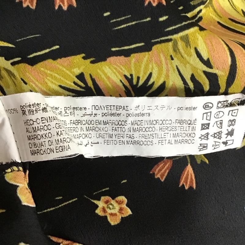 ザラ ZARA スカート ロングスカート 8462 058 800 サイドスリット XS 花柄 マルチカラー / マルチカラー / レディース USED 古着 中古 10113504