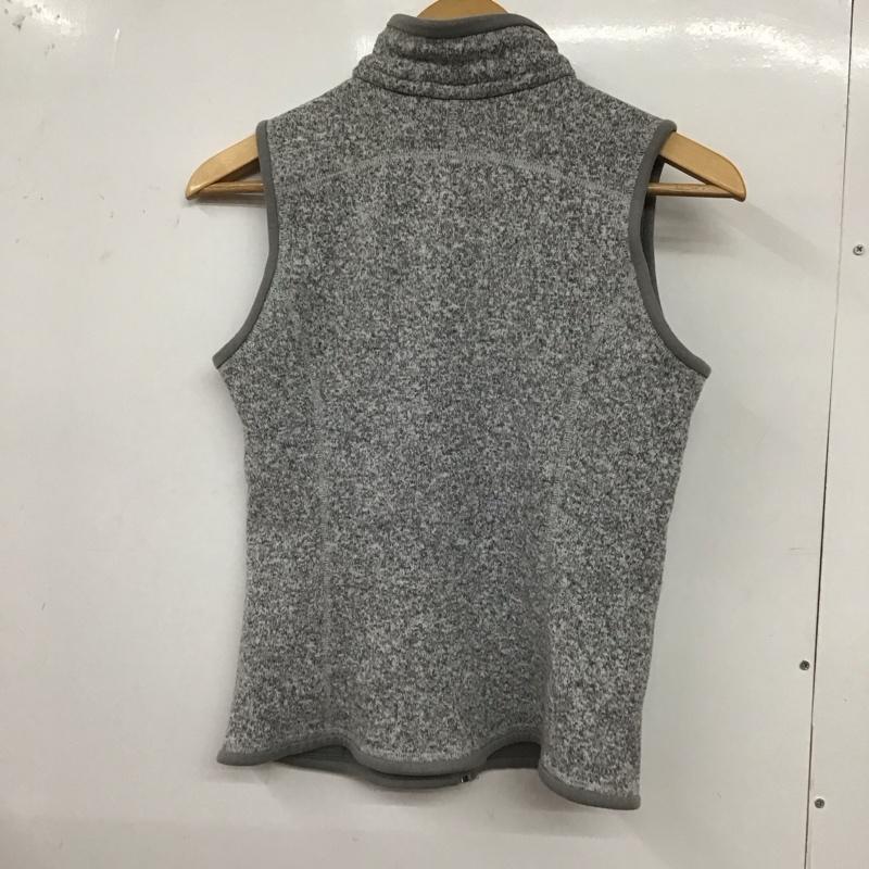 パタゴニア patagonia ベスト ベスト M 無地 灰 / グレー / レディース USED 古着 中古 10128284