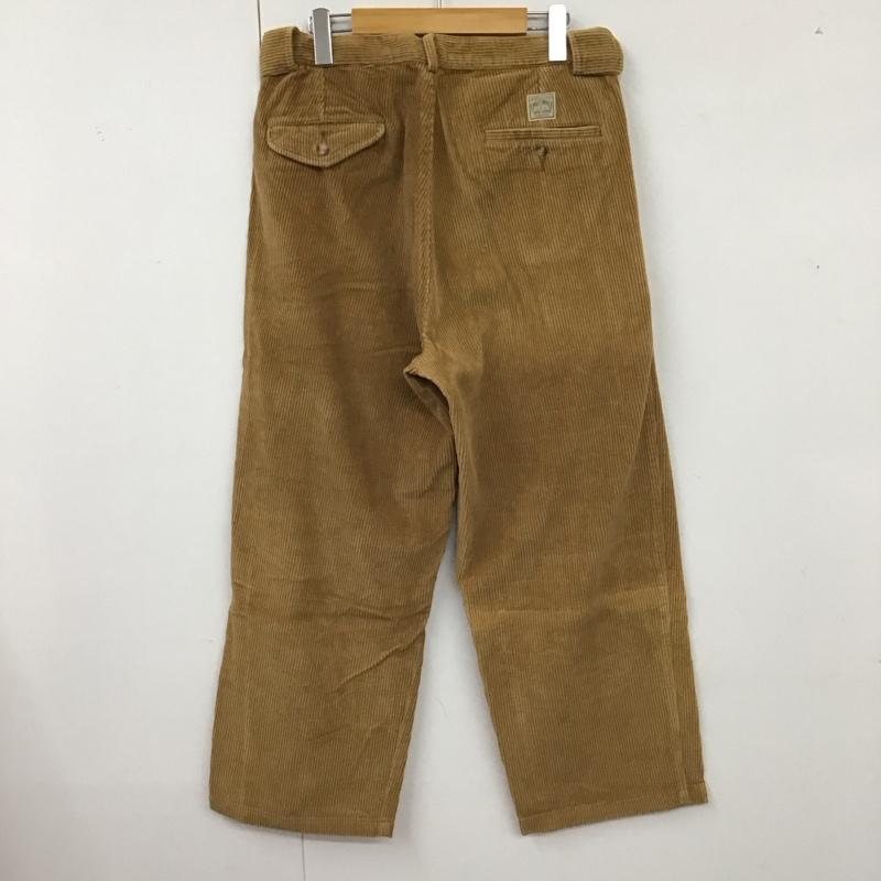 ポロバイラルフローレン Polo by RALPH LAUREN ボトムス ボトムス 90s アメリカ製 タック コーデュロイパンツ 無地 茶 / ブラウン / メンズ USED 古着 中古 10115880